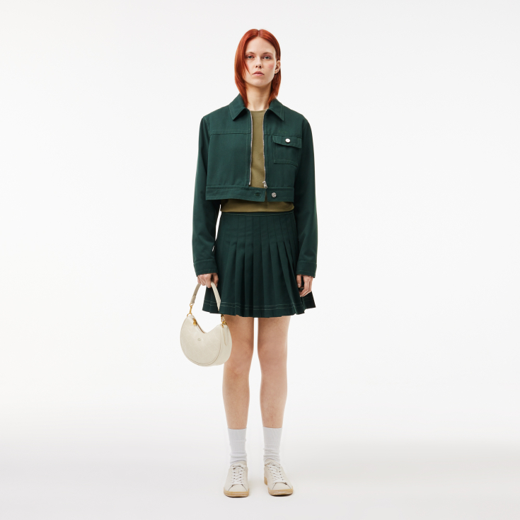 Женская футболка Lacoste Loose Fit из мягкого хлопка