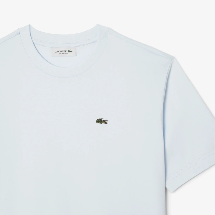 Женская футболка Lacoste Loose Fit из мягкого хлопка