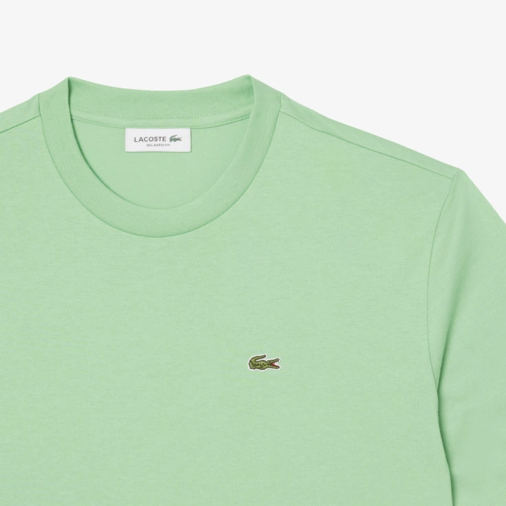 Женская футболка Lacoste Loose Fit из мягкого хлопка