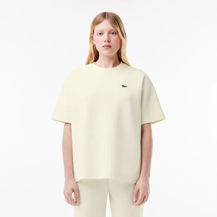 Женская футболка Lacoste Double Face Oversized