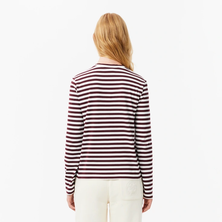 Женская трикотажная Футболка Lacoste