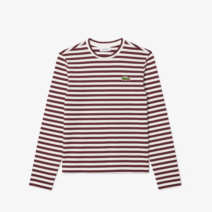 Женская трикотажная Футболка Lacoste