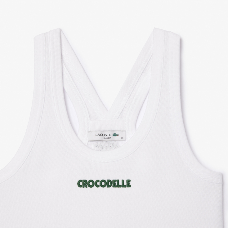 Женский спортивный топ Lacoste из хлопка