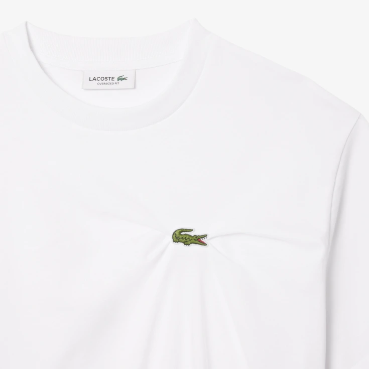 Женская футболка Lacoste из органического хлопка