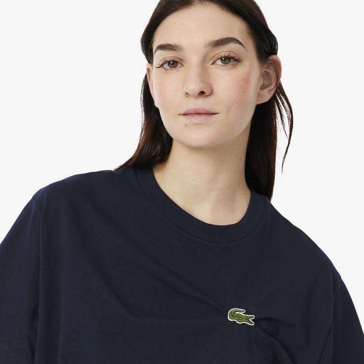 Женская футболка Lacoste из органического хлопка