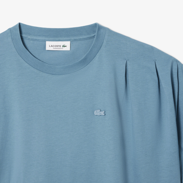 Женская футболка Lacoste из хлопка