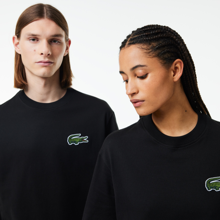 Футболка Lacoste OVERSIZED Unisex из органического хлопка