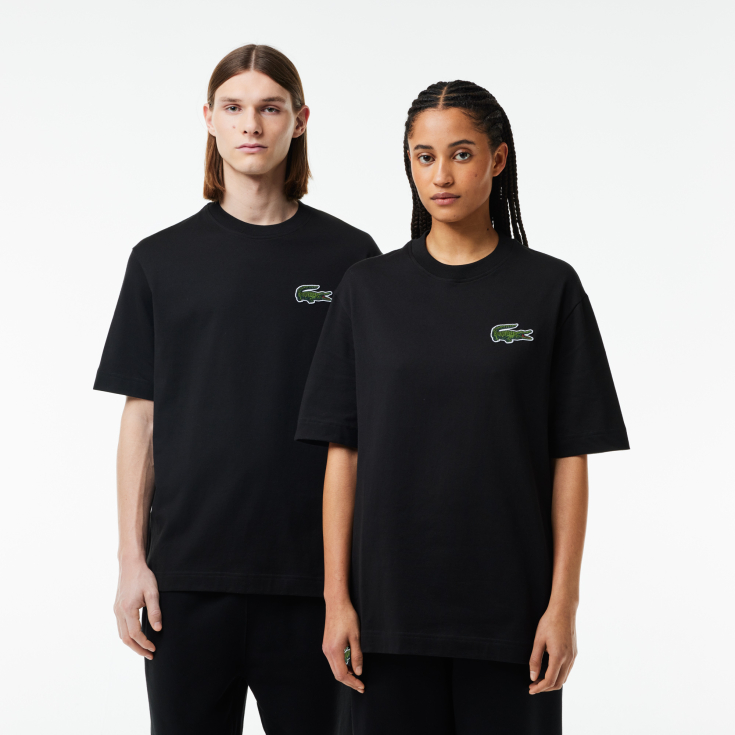 Футболка Lacoste OVERSIZED Unisex из органического хлопка