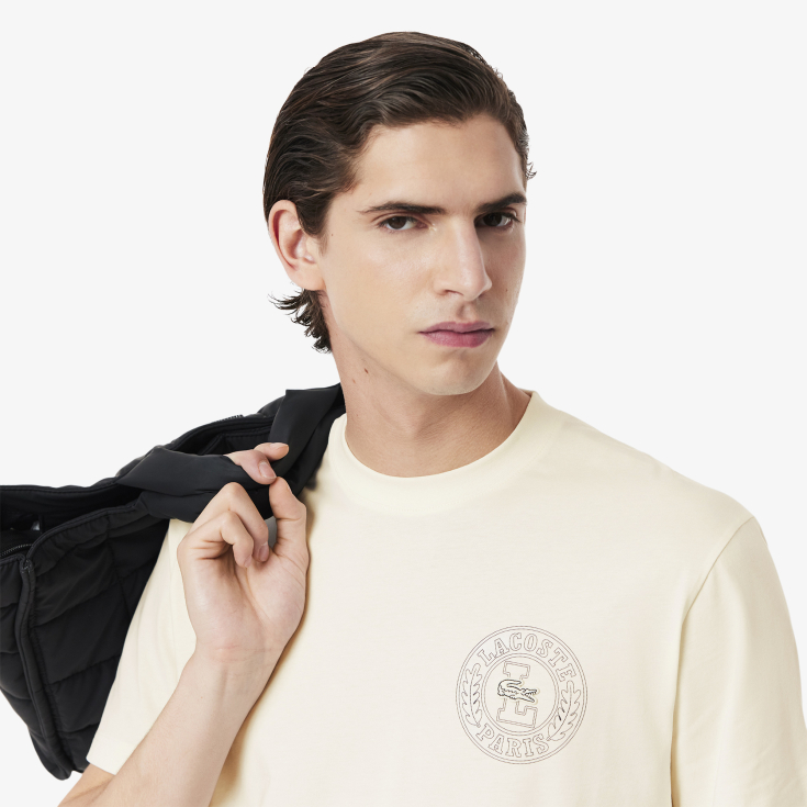 Мужская Футболка Lacoste из органического хлопка