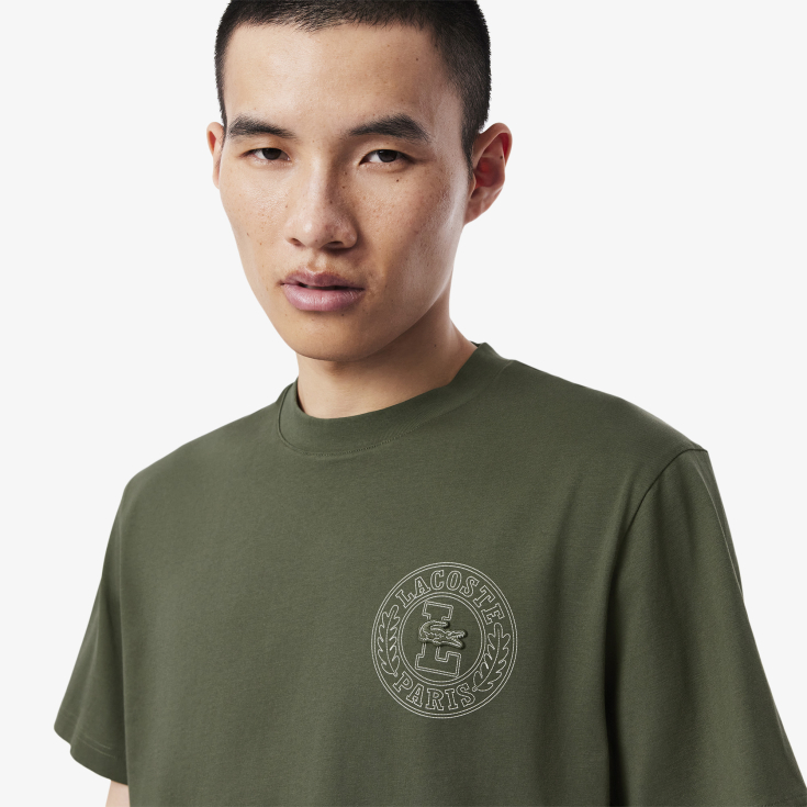 Мужская Футболка Lacoste из органического хлопка