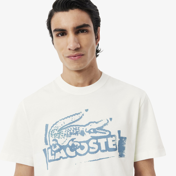 Мужская Футболка Lacoste из органического хлопка