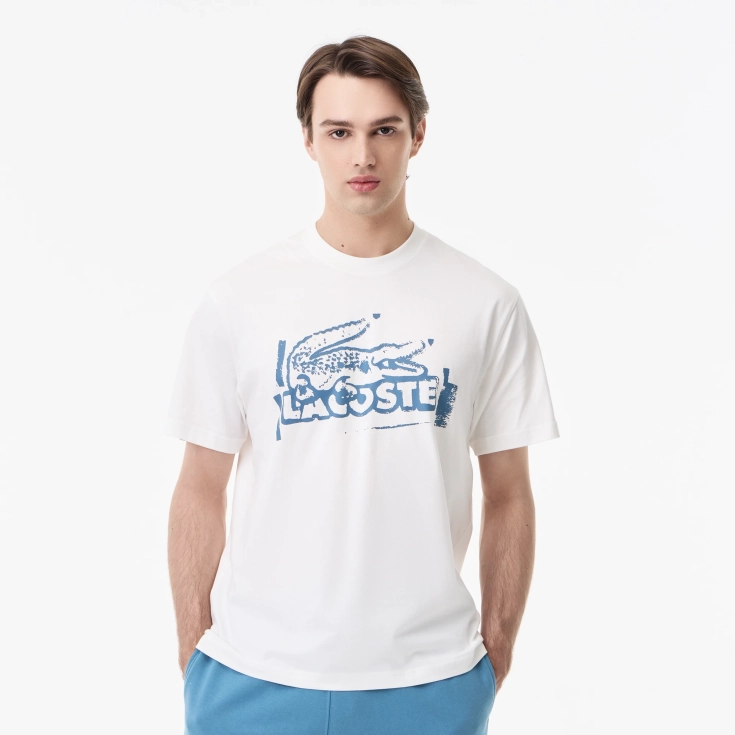 Мужская Футболка Lacoste из органического хлопка