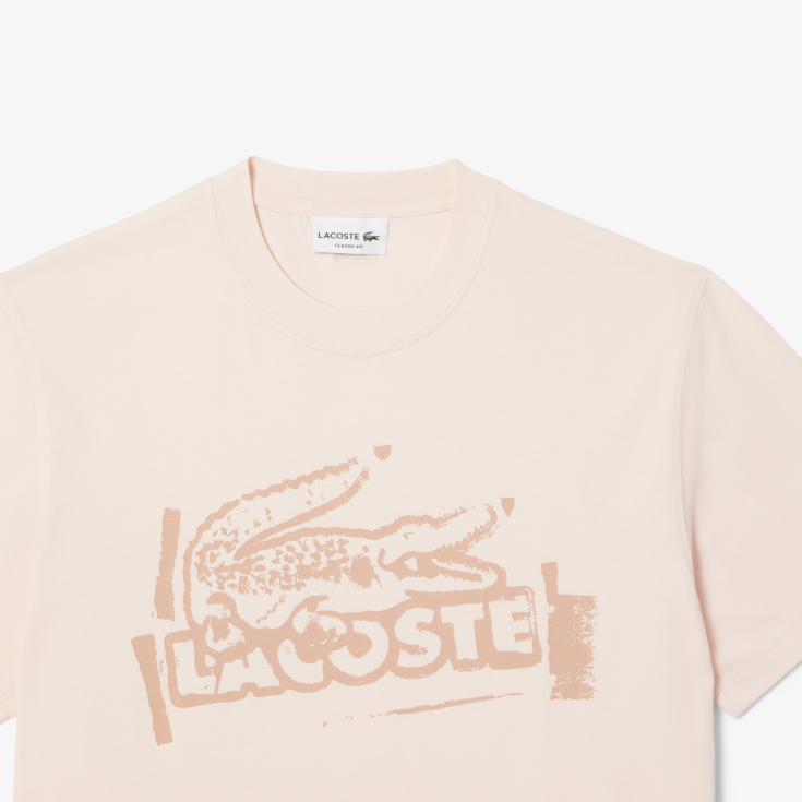 Мужская футболка Lacoste из органического хлопка