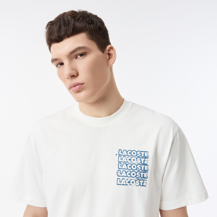 Мужская Футболка Lacoste из органического хлопка