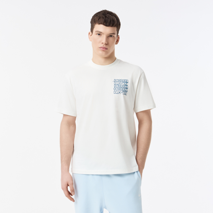 Мужская Футболка Lacoste из органического хлопка