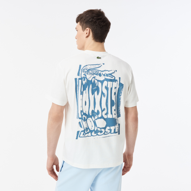 Мужская Футболка Lacoste из органического хлопка