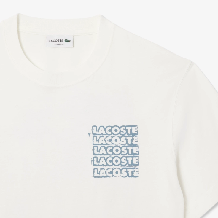 Мужская Футболка Lacoste из органического хлопка