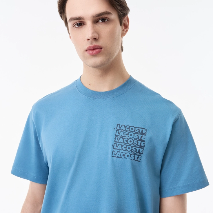 Мужская Футболка Lacoste из органического хлопка