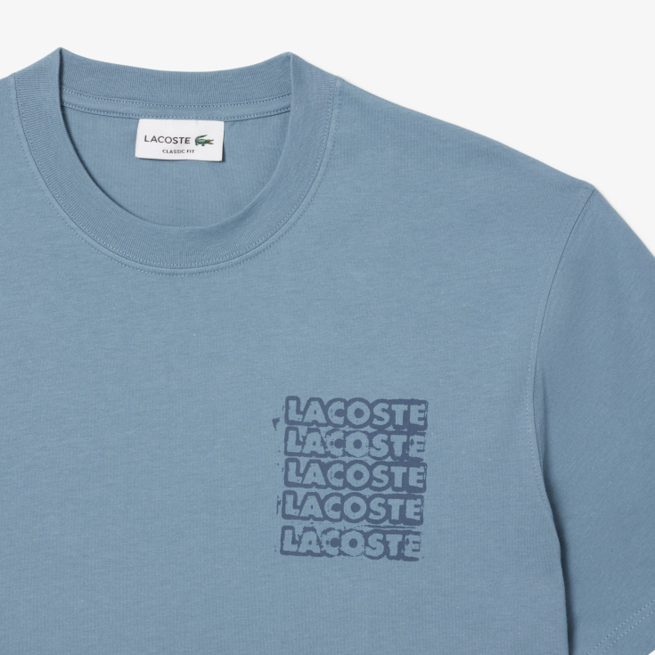 Мужская Футболка Lacoste из органического хлопка