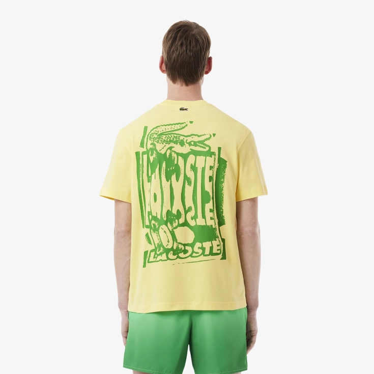 Мужская Футболка Lacoste из органического хлопка