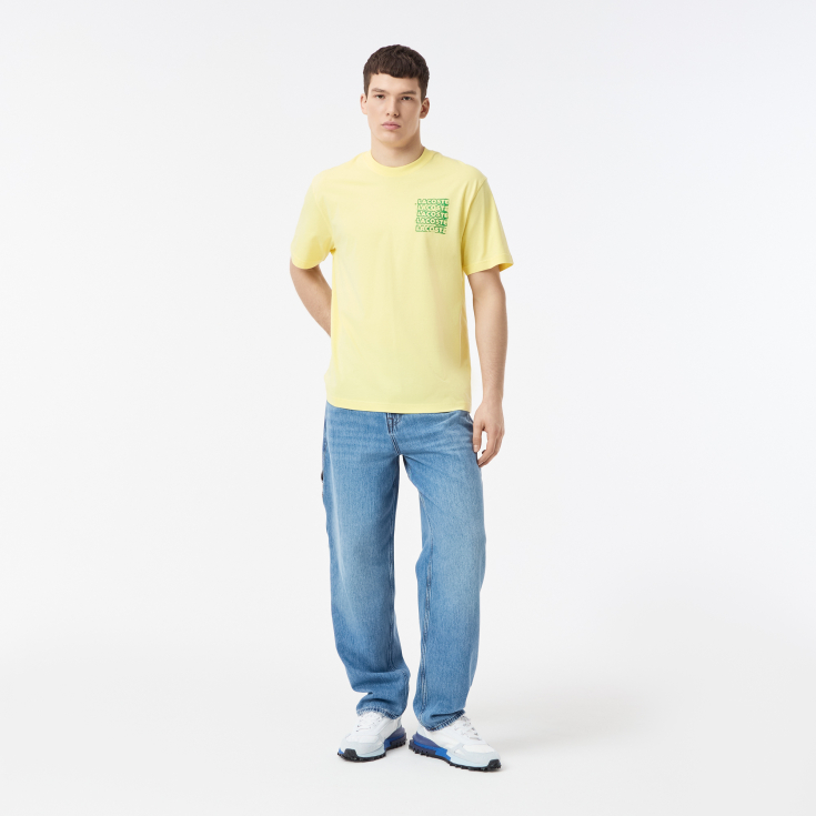 Мужская Футболка Lacoste из органического хлопка