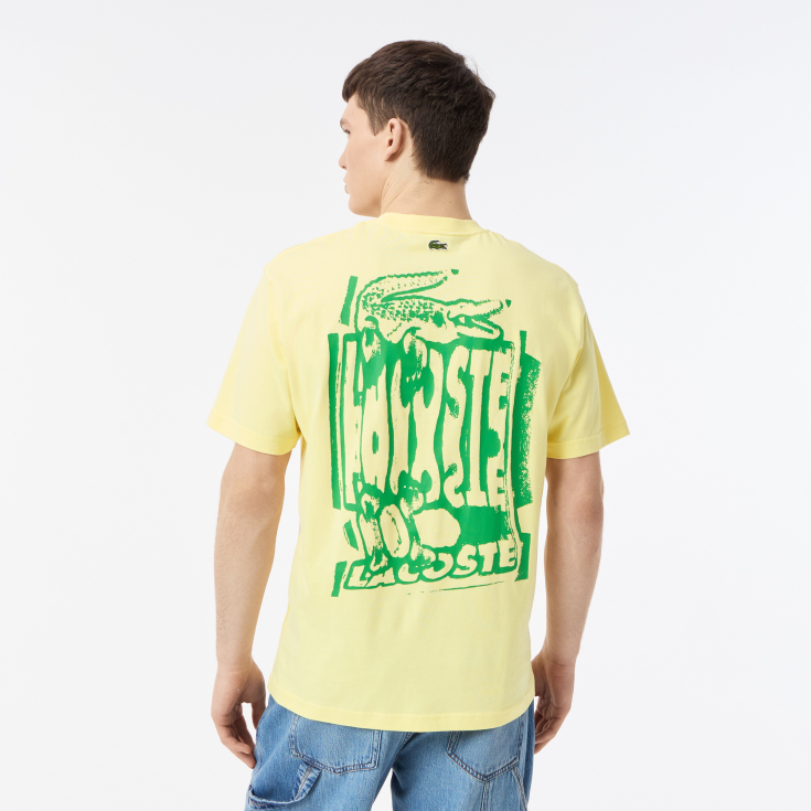 Мужская Футболка Lacoste из органического хлопка