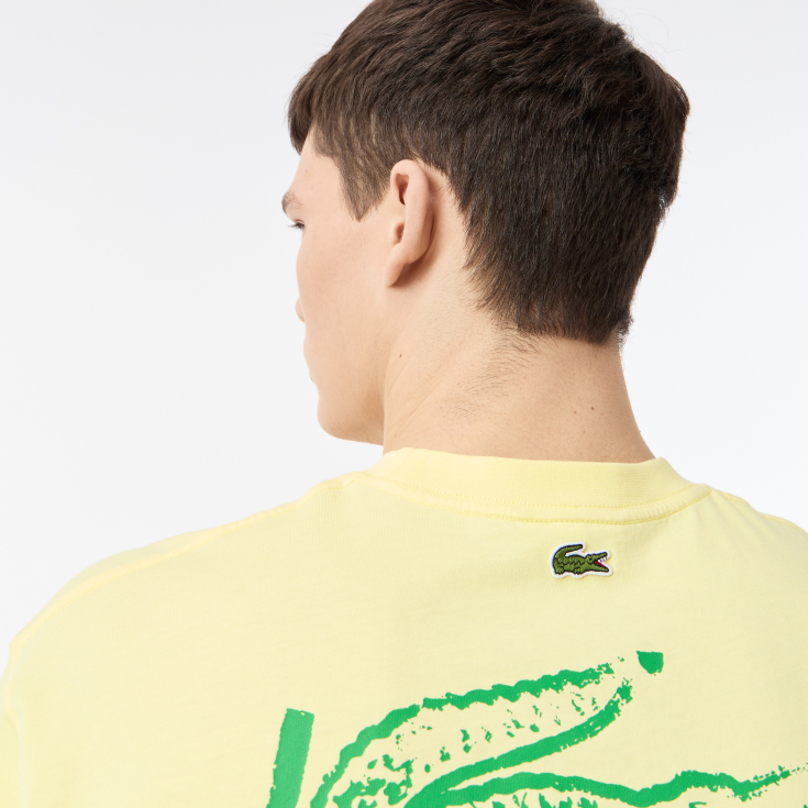 Мужская Футболка Lacoste из органического хлопка