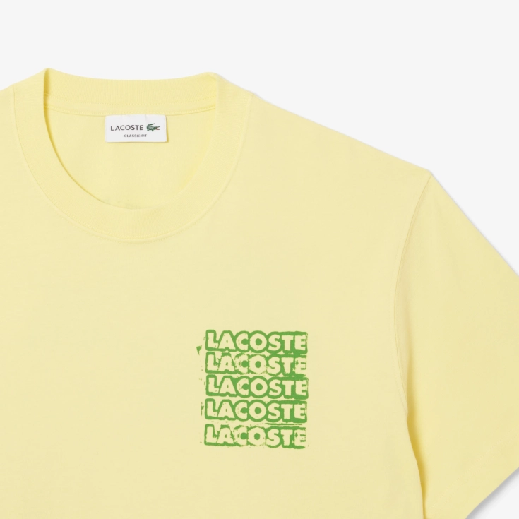 Мужская Футболка Lacoste из органического хлопка