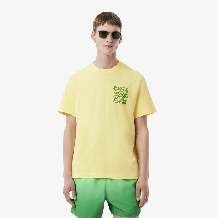 Мужская Футболка Lacoste из органического хлопка