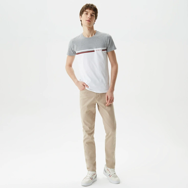 Мужская футболка Lacoste Slim Fit