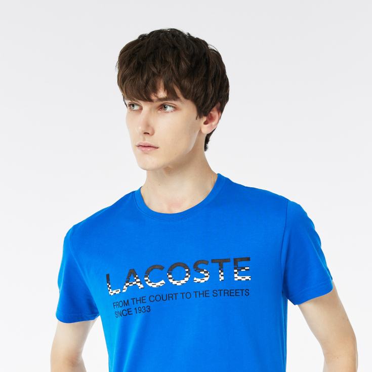 Мужская Футболка Lacoste Regular Fit