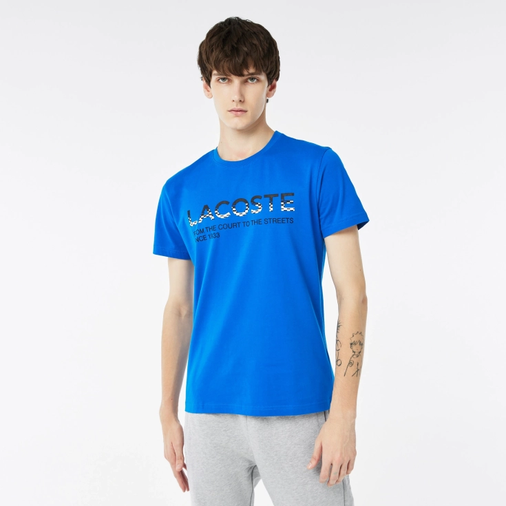 Мужская Футболка Lacoste Regular Fit
