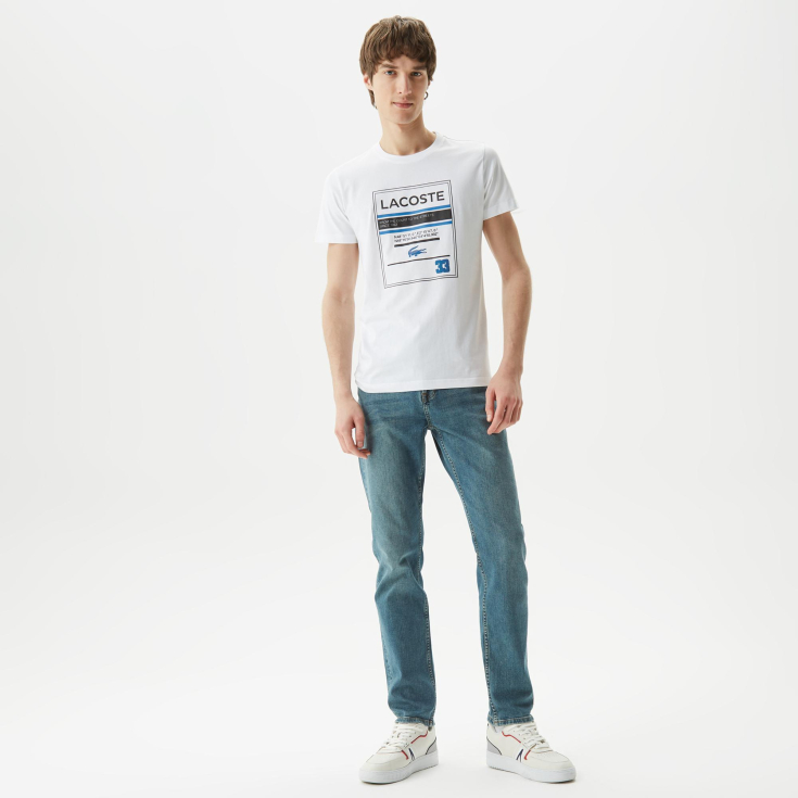 Мужская Футболка Lacoste Slim Fit