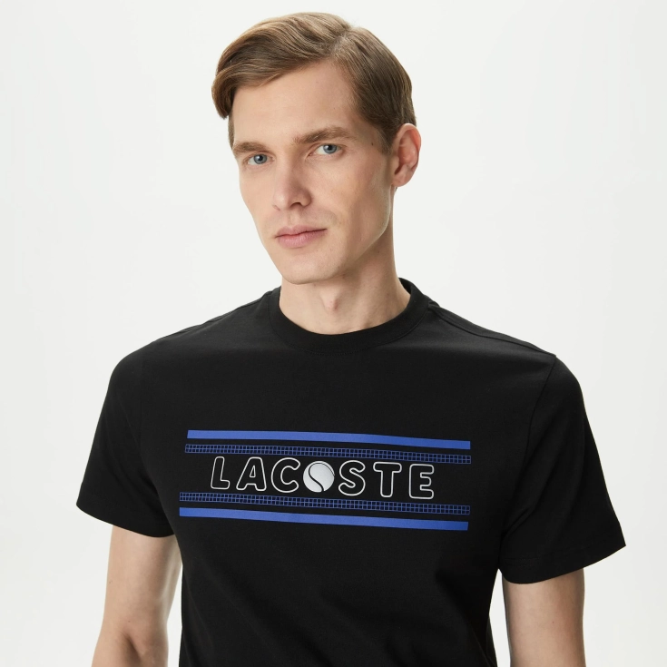 Мужская Футболка Lacoste из хлопка