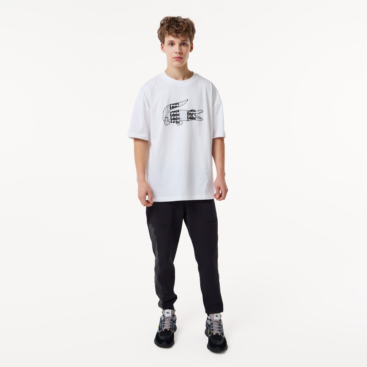 Мужская хлопковая Футболка Lacoste