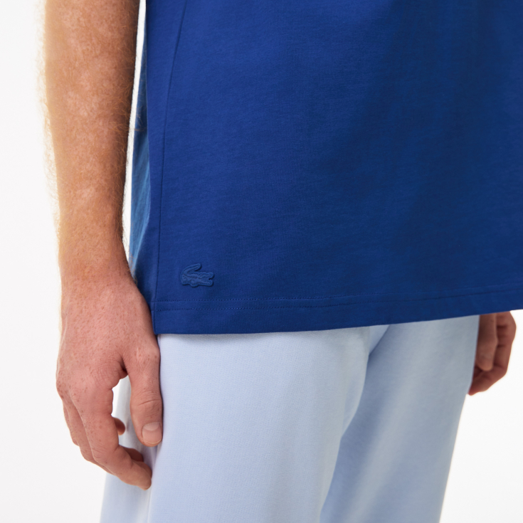 Мужская хлопковая Футболка Lacoste