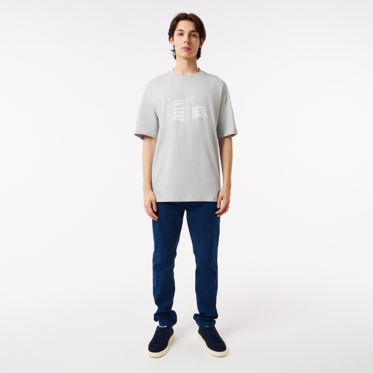 Мужская хлопковая Футболка Lacoste