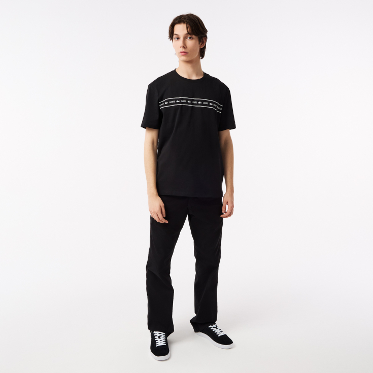 Мужская хлопковая Футболка Lacoste