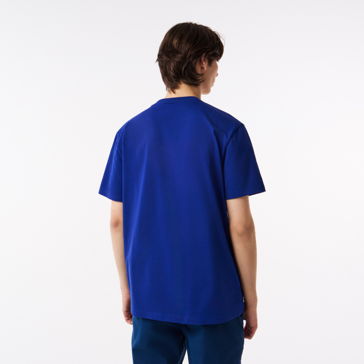 Мужская хлопковая Футболка Lacoste