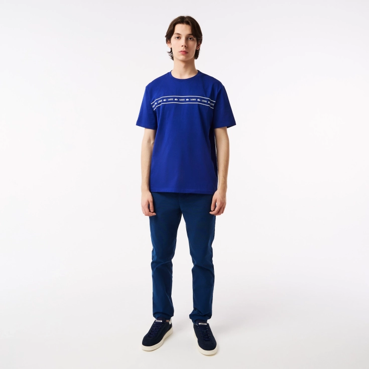 Мужская хлопковая Футболка Lacoste