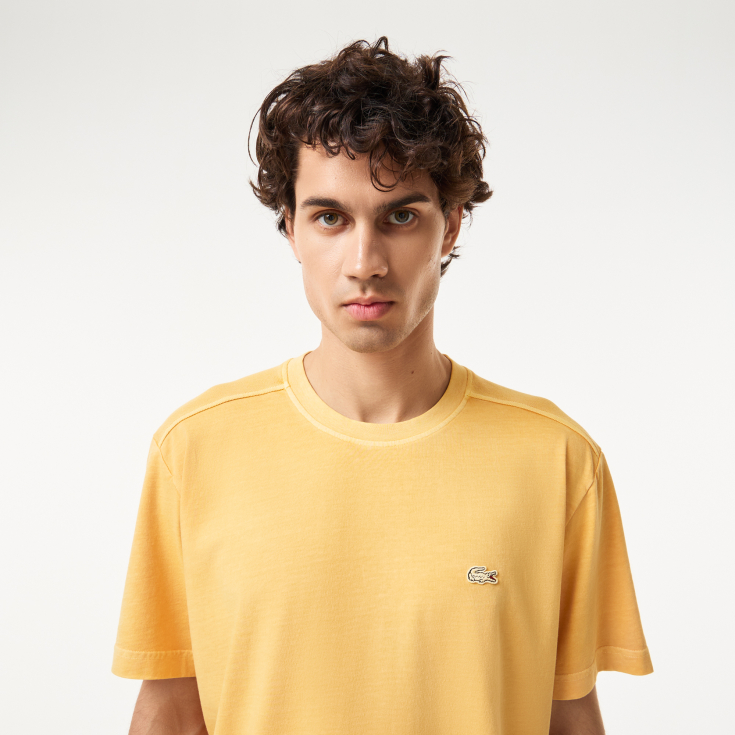 Мужская хлопковая Футболка Lacoste