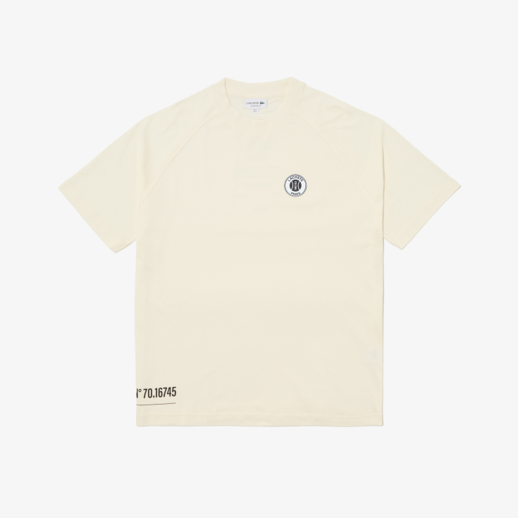 Мужская Футболка Lacoste из хлопка