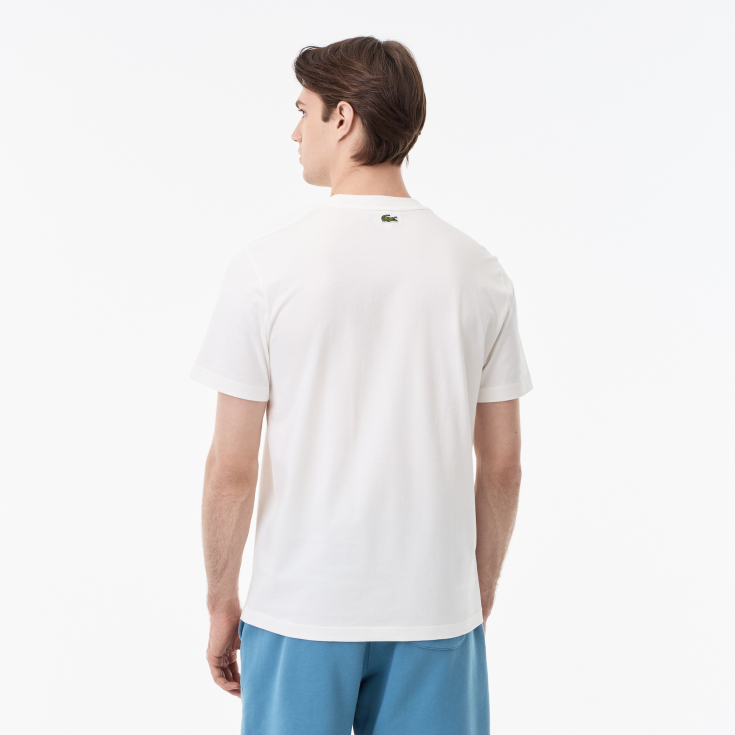 Мужская Футболка Lacoste из хлопка
