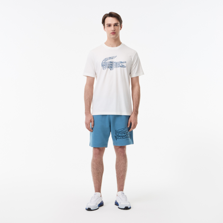 Мужская Футболка Lacoste из хлопка