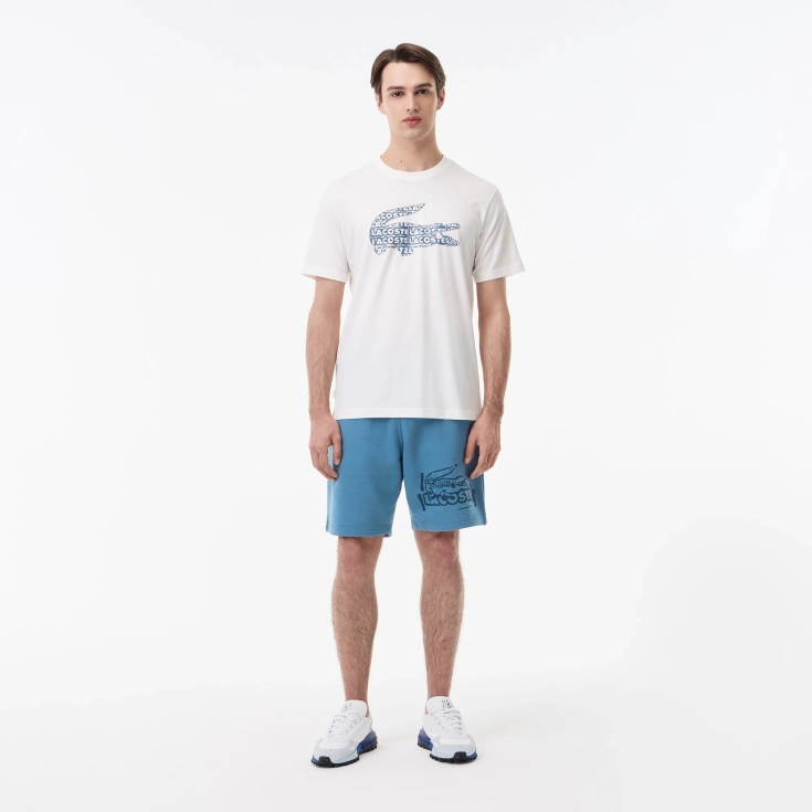 Мужская Футболка Lacoste из хлопка