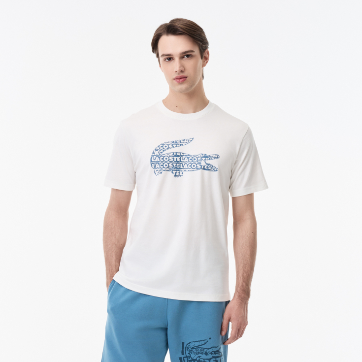 Мужская Футболка Lacoste из хлопка