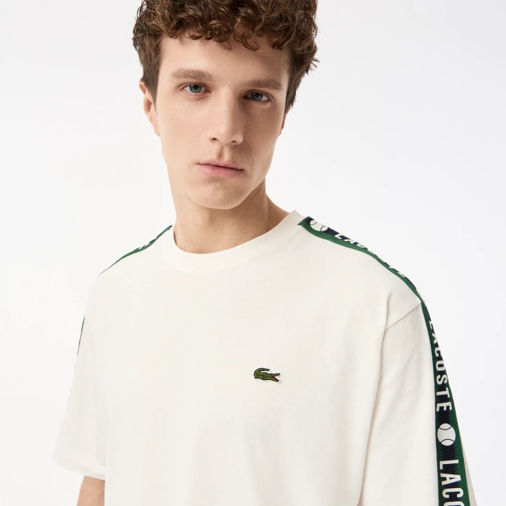 Мужская футболка Lacoste из хлопка