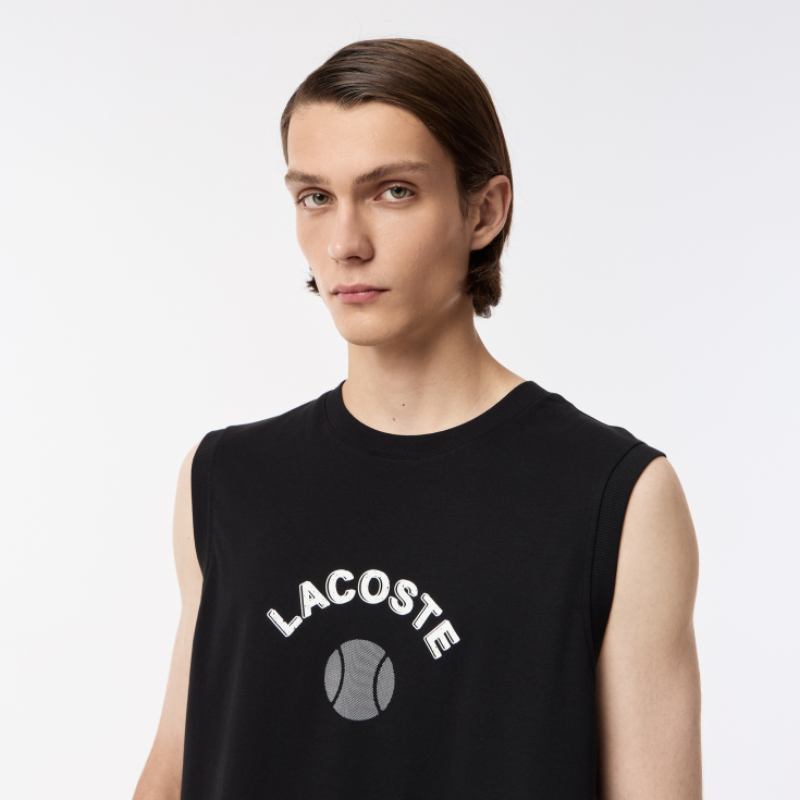 Мужская топ Lacoste из хлопка