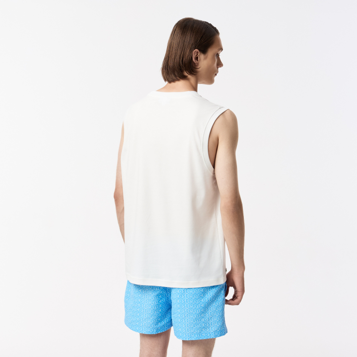 Мужская топ Lacoste из хлопка