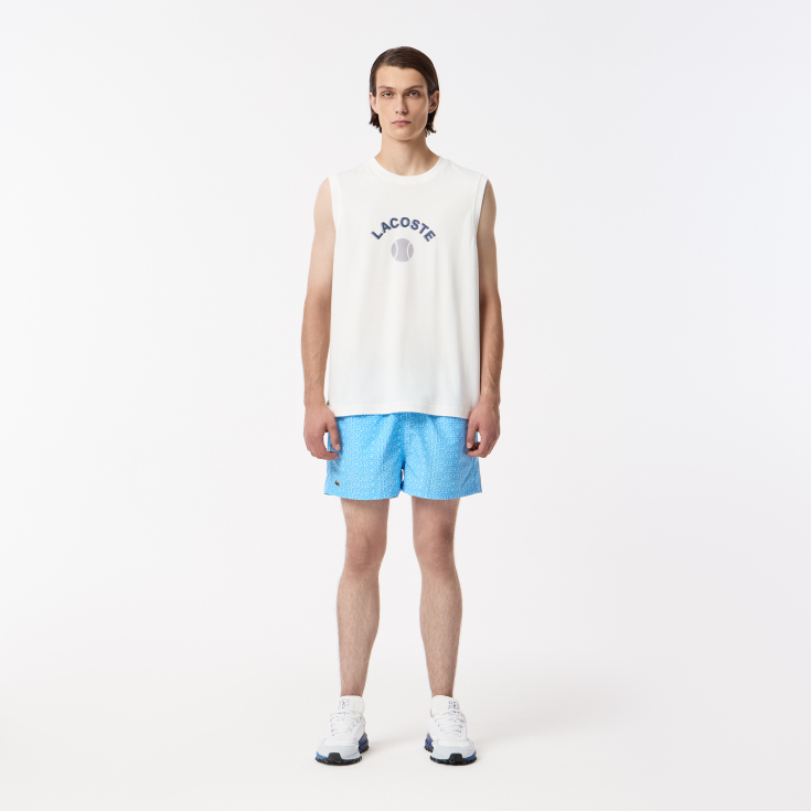 Мужская топ Lacoste из хлопка